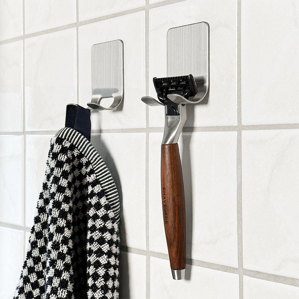 rasierer in dusche aufbewahren Rasiererhalter – Shavejack